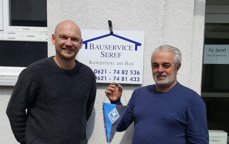 Mannheim – Bauservice Seref GmbH ist neuer Business Club Partner des SVW