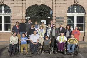 Der neue Beirat für Menschen mt Behinderung. Foto: Philipp Rothe
