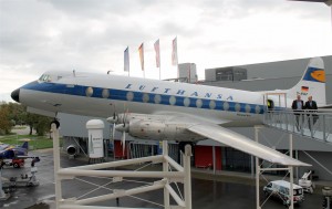 Begehbare Vickers Viscount