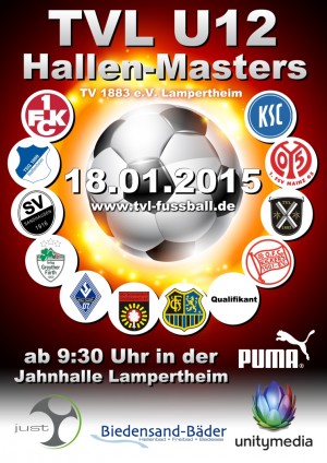 Turnierplakat TVL U12 Hallen-Masters 2015_Veranstaltungskalender