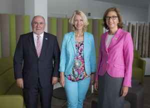 Bundesfamilienministerin Manuela Schwesig zu Besuch bei BASF