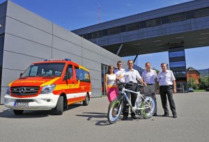 E-Bike-Übergabe Feuerwehr