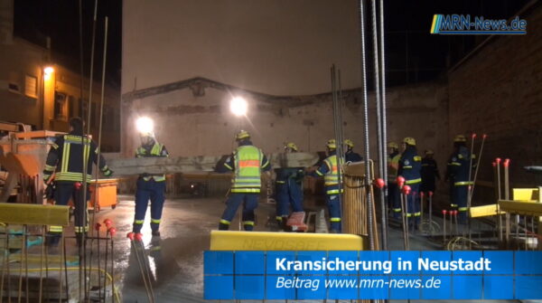 Neustadt / Weinstraße – VIDEO vom Großeinsatz von THW und Feuerwehr nach Wasserrohrbruch