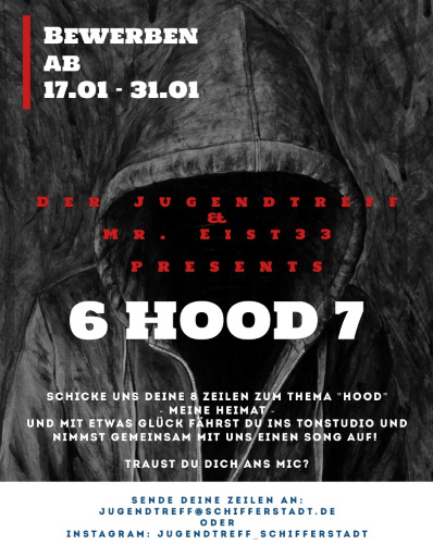 Schifferstadt – Jugendtreff startet ein neues Musikprojekt – „Hood“