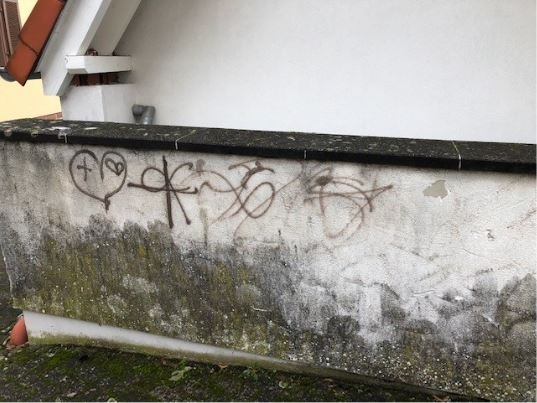 Steinfeld – Vandalismus in Steinfeld