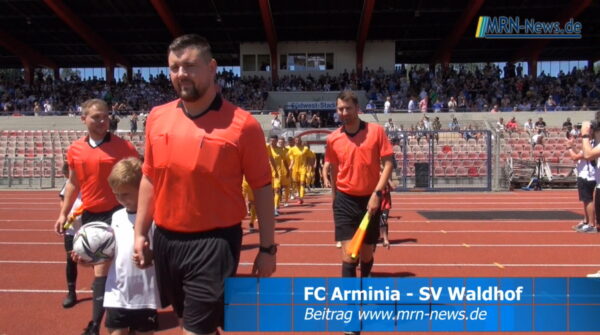Ludwigshafen – VIDEO NACHTRAG – FC Arminia – SV Waldhof Mannheim 1 : 5 – SVW zeigt einige gute Ansätze