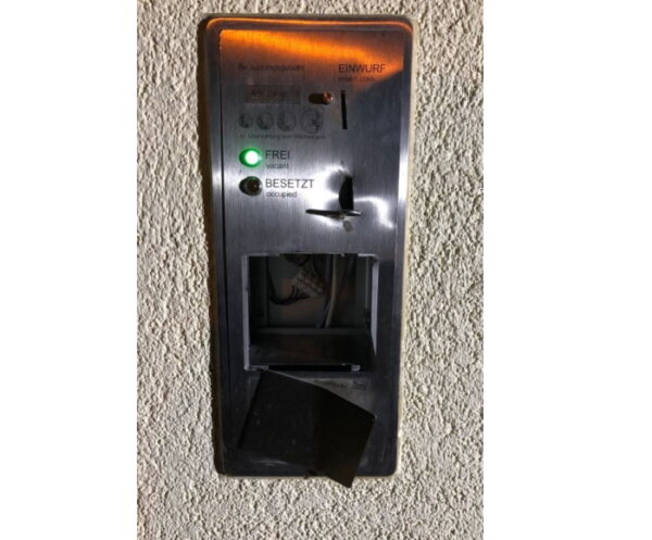 Edenkoben – WC-Geldautomat aufgebrochen