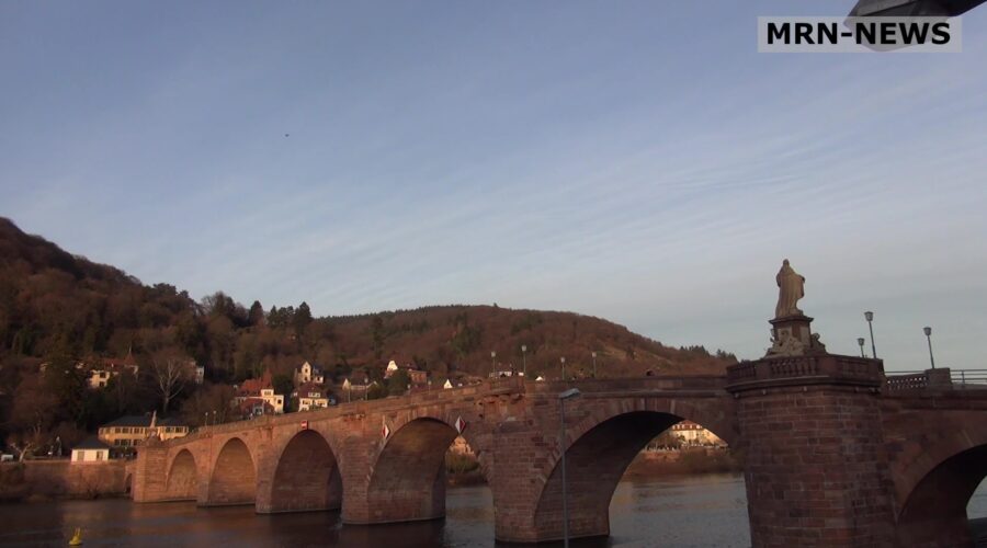 Heidelberg – Alte Brücke: Vierter Pfeiler wird saniert: Baubeginn am Montag, 4. Juli