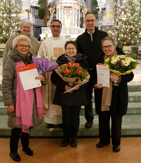 Mannheim – Caritas würdigt fünf Ehrenamtliche für ihr Engagement
