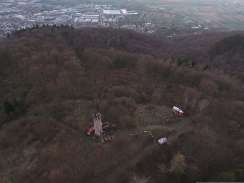 Weinheim – Jugendfeuerwehr  Abteilung Sulzbach beteiligt sich am Lärmfeuer – Das Signal wird am Samstag, den 25. März vom Hirschkopfturm gesendet