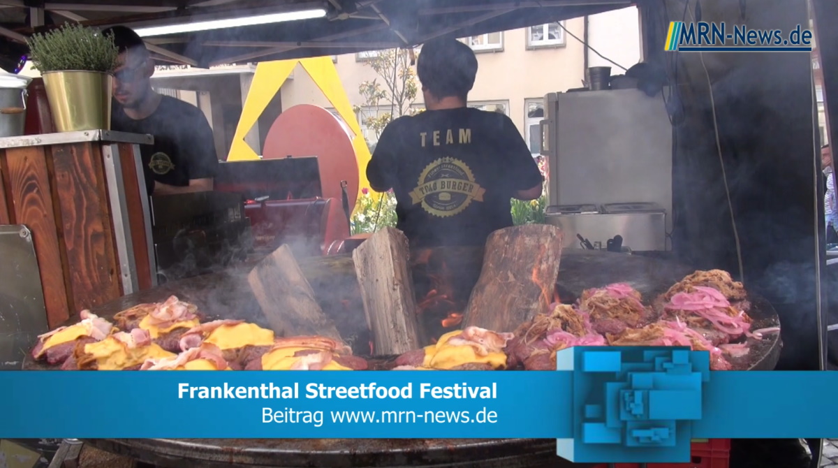 Frankenthal – VIDEO – Frankenthaler City beim Streetfood Festival randvoll