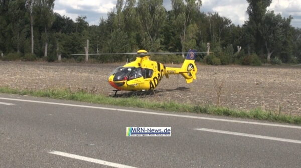 Rhein-Pfalz-Kreis – Motorradfahrer bei Unfall auf der K2 bei Lambsheim schwer verletzt