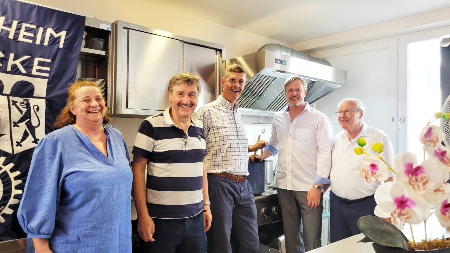 Mannheim – Rotary Club Mannheim-Brücke spendet 10.000 Euro für neue Küche
