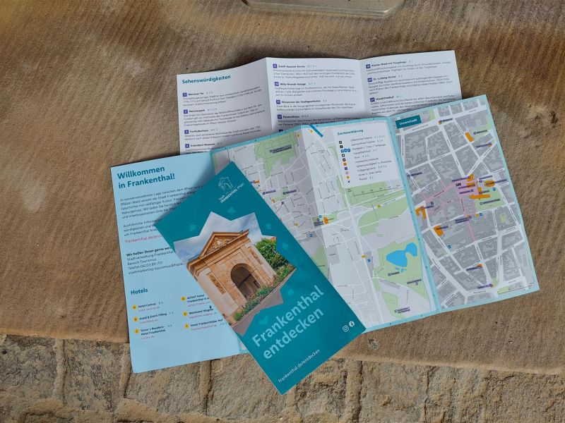 „Frankenthal entdecken“ – touristischer Stadtplan erschienen