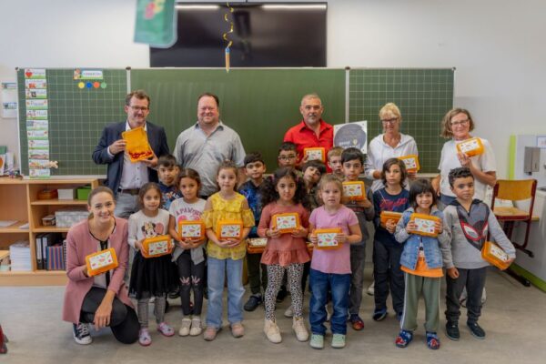 Neue Frühstücksboxen für Heidelberger Schulen! Mit der Mehrwegdose Abfall vermeiden – jeden Tag