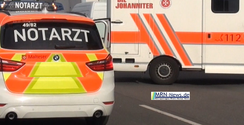 Mannheim – Schwerer Unfall auf der Magdeburger Straß