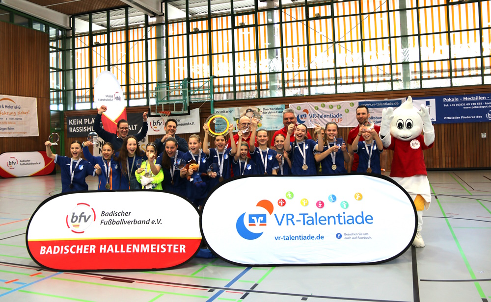 Sinsheim – VR-Talentiade CUP: Hoffenheim & Sandhausen verteidigen ihre Titel