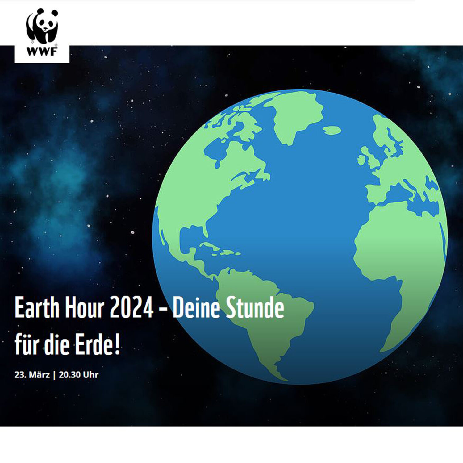 Mutterstadt – Licht aus zur Earth Hour am 23. März