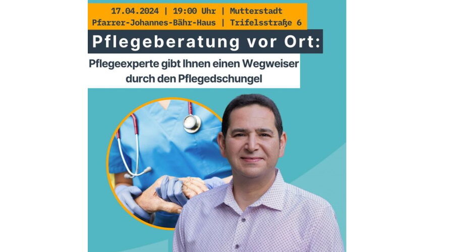 Mutterstadt – Informative Veranstaltung zum Thema Pflegeberatung vor Ort