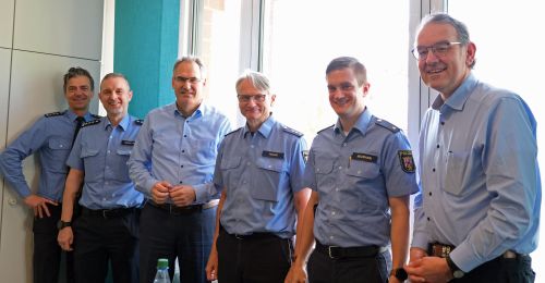 Landau – Polizeidirektor Jürgen Traub zu Antrittsbesuch bei Landrat Dietmar Seefeldt