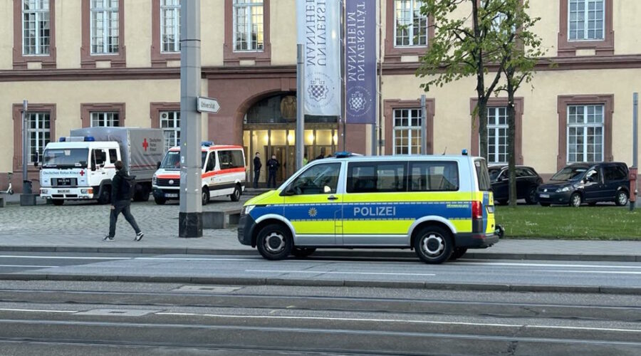 Mannheim – Mann mit Machete in Uni – Polizei erschießt 31-jährigen Angreifer