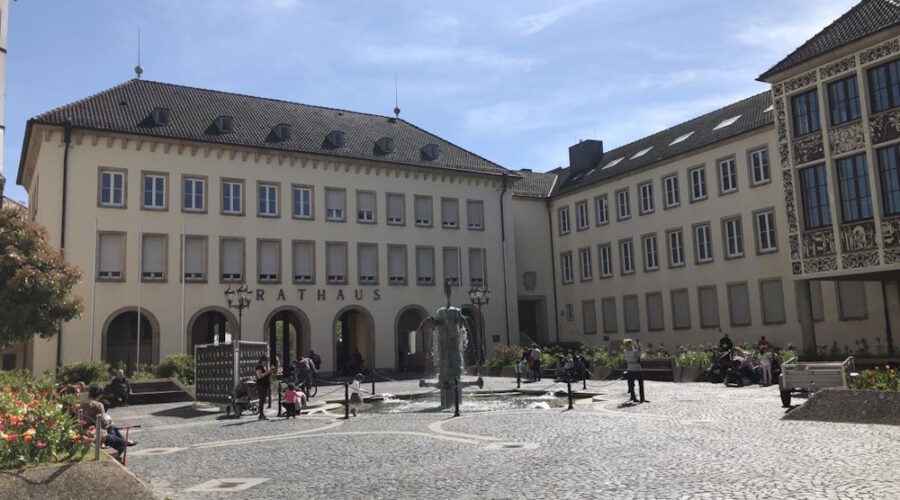 Frankenthal – Kommunalwahl: CDU Frankenthal auf dem Rathausplatz