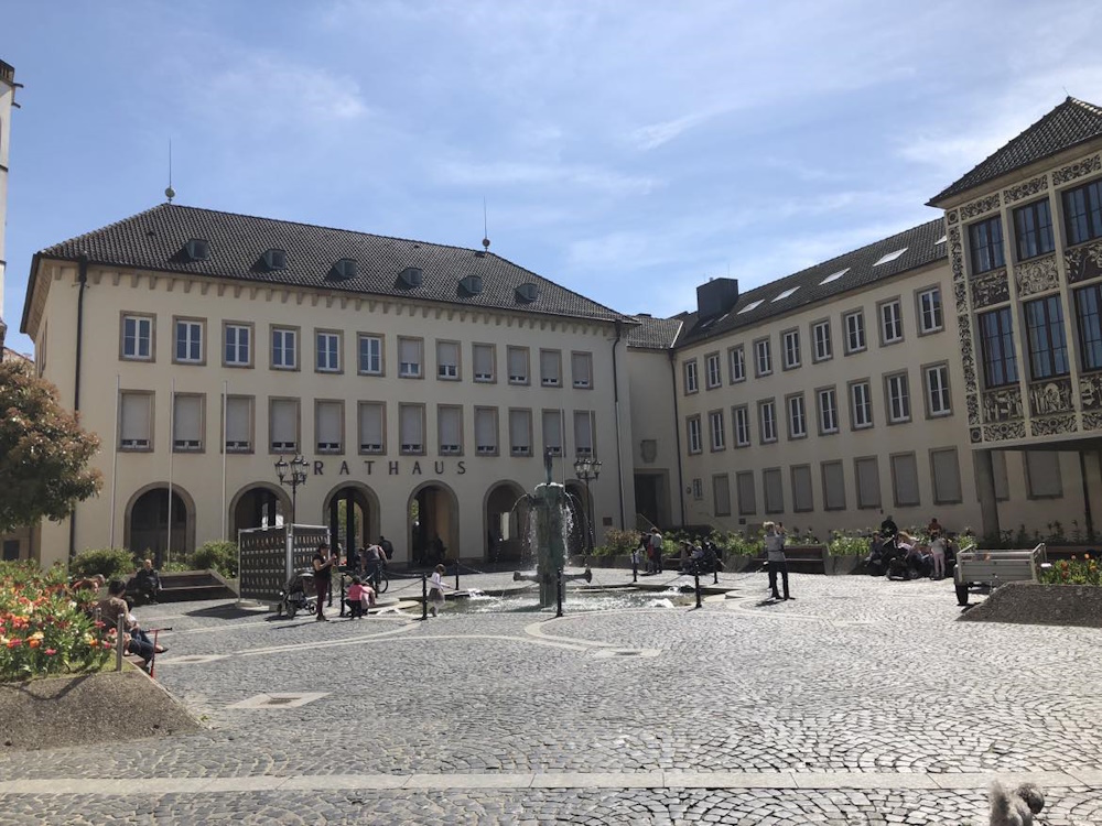 Frankenthal – Kommunalwahl: CDU Frankenthal auf dem Rathausplatz