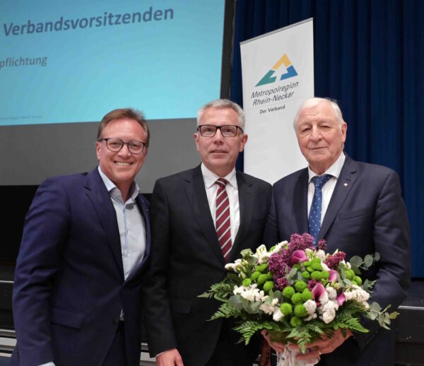 Mannheim – Stefan Dallinger erneut zum Vorsitzenden des Verbandes Region Rhein-Neckar gewählt