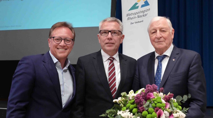 Mannheim – Stefan Dallinger erneut zum Vorsitzenden des Verbandes Region Rhein-Neckar gewählt