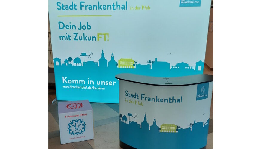 Frankenthal – Stadtverwaltung präsentiert sich auf Karrieremesse „katapult“