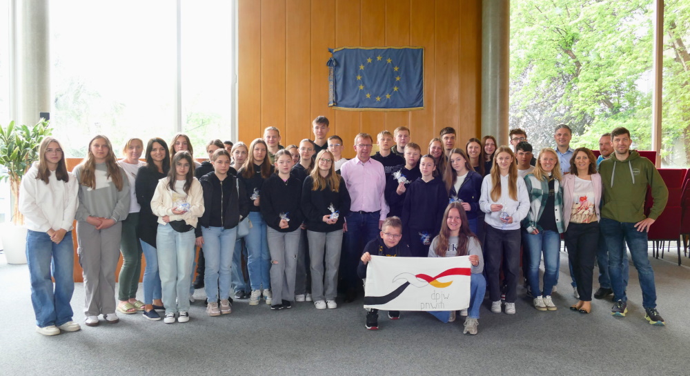 Viernheim – Polnische Schülergruppe aus Mława zu Gast