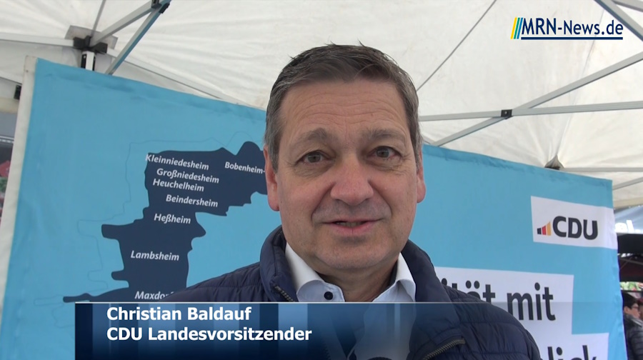 Rhein-Pfalz-Kreis – CDU Christian Baldauf übt scharfe Kritik an Ministerpräsidentin Malu Dreyer – VIDEO-Interview