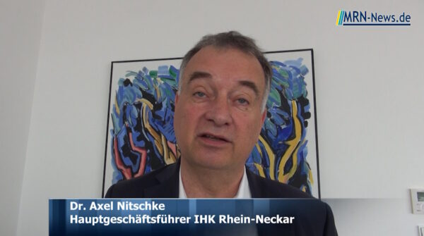 Mannheim – IHK-Hauptgeschäftsführer Dr. Axel Nitschke zur Konjunkturumfrage Frühjahr 2024 – Die Lage ist leicht schlechter, die Erwartungenhaben sich verbessert