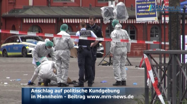 Mannheim – Der schwerverletzte Polizist soll nach Messerangriff verstorben sein – Die Gerüchteküche brodelt die Behörden hüllen sich in Schweigen