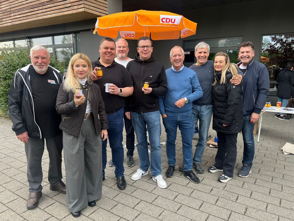 Ludwigshafen – CDU versüßt Ihnen die Wahl – Erfolgreicher Wahlkampfauftakt in Rheingönheim